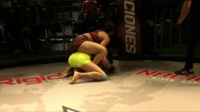 Karla Torres (pro debut) vs. Andrea Vazquez Pantoja - FULL FIGHT with FINISH - (Naciones MMA 2) - (2021.06.18)