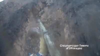 GoPro clip of a Ukrainian fighter from the 