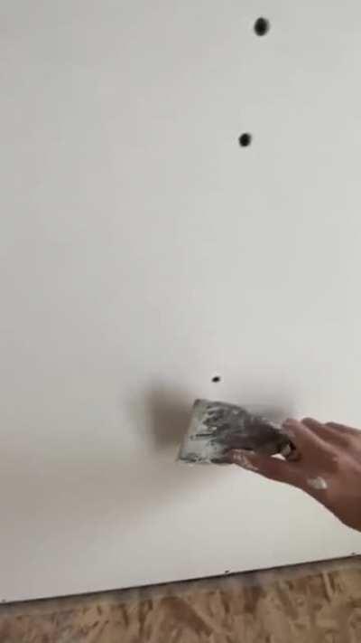 Masterful drywall mudding