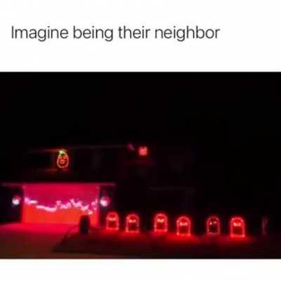 Ah the classic spooktober home