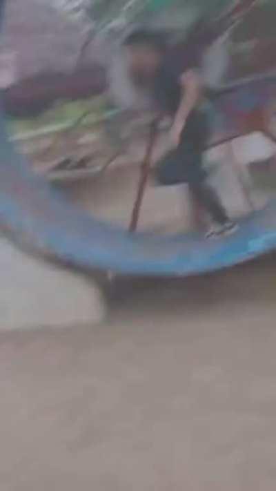 I will spin really fast the hamster wheel, WCGW?