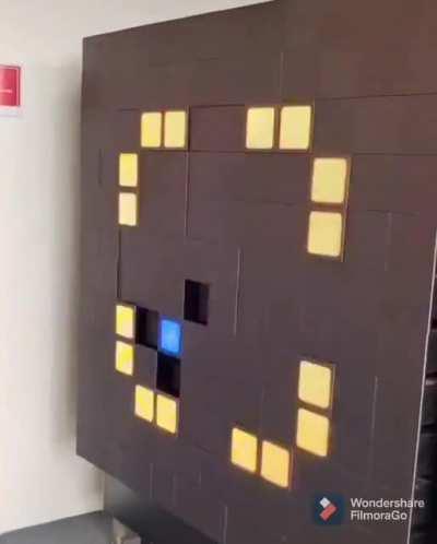 This 3D LED screen