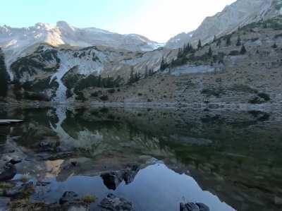 Perfectly calm and pristine waters are gateways to the world of fairies underneath.