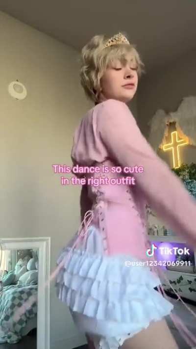 This dance is so cute 