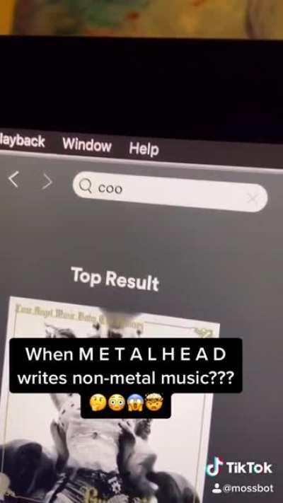 Dunking on metalheads??