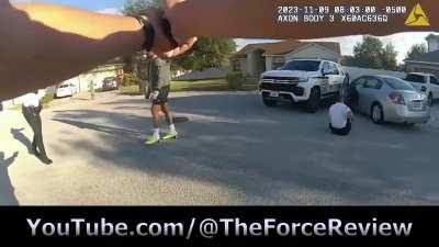 Man runs over 2 deputies and walks out like nothing.