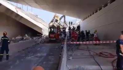  Perimetric bridge collapse: Officially one dead and three injured, information about those trapped - Investigations continue