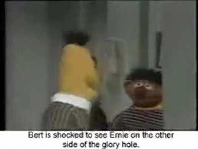 Show me your best bert and ernie cursed memes