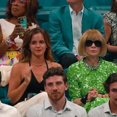 Emma at the US Open