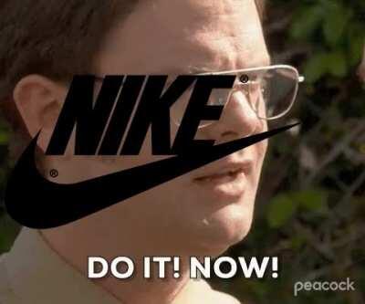 Twelve elections from now, when Nike wins the Presidency: