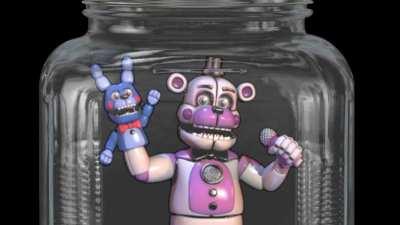 these are the animatronics of fnaf 2 in the funtime version : r/Dawko
