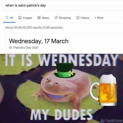 it is Wednesday my dudes