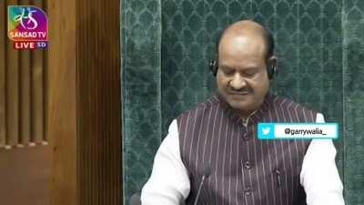 Speaker does not intervene when opposition MP gets heckled by BJP MPs