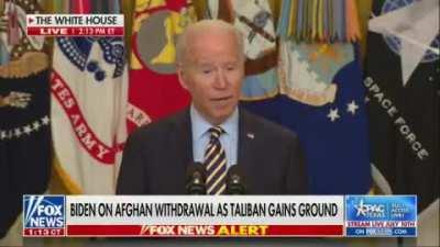 A video of Biden legitimately stuttering today; to juxtapose against all the foot in mouth gaffes blamed on stuttering.