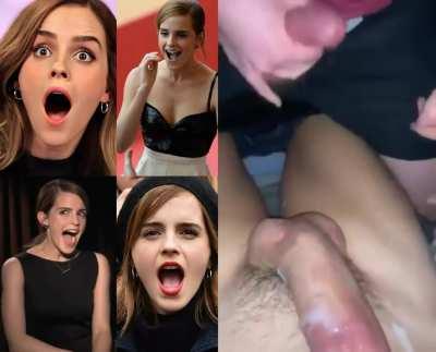 Emma can't believe how turned on this makes her