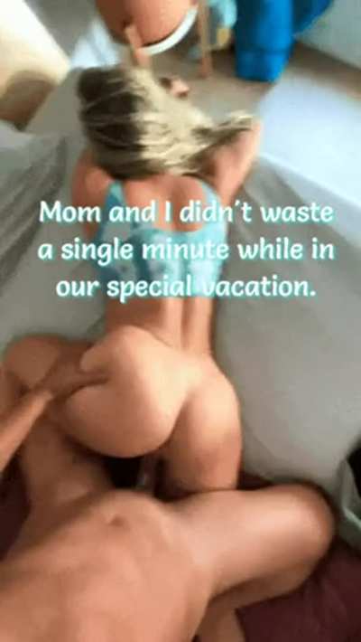 Caption Mom Son Porn GIF by donkydude