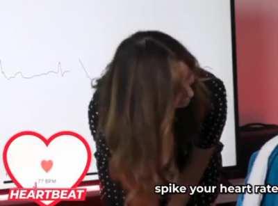 Can she make your heart spike?