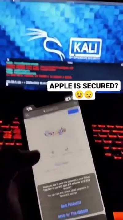 Apple is not secure!!!!!