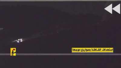 Hezbollah attacks an IDF convoy near the Lebanese border - 25/04/2024