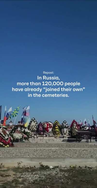 How Russian authorities advertise death