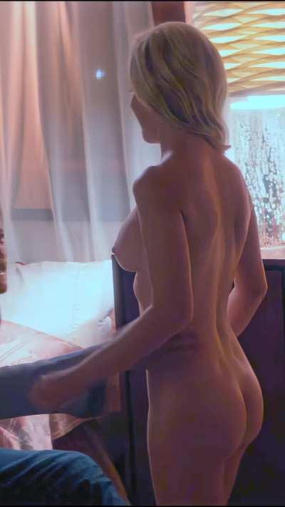 Angela Kinsey (from The Office) - Half Magic - Nude - Nice Ass - 9x16 - SMOOTH SLOWMO