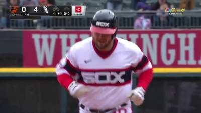 Jake Burger gets tired of hitting home runs and hits his third