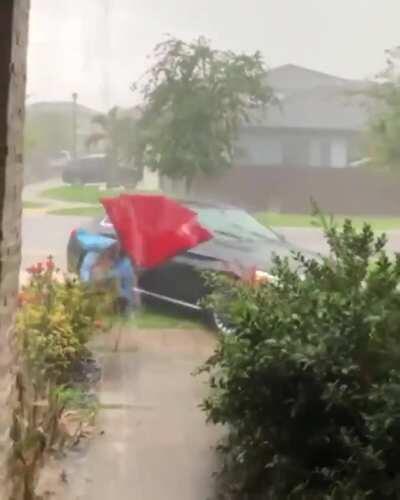 WCGW Running in heavy rain