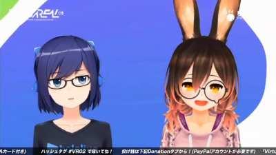 Robocosan and Eugene A singing Fuwa Fuwa Time (K-On!) by Houkago Tea Time [VirtualREAL.02]