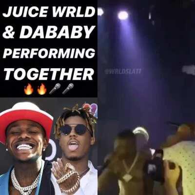 A song between Juice and Dababy would be fire lowkey. Video credit: wrldslatt on Instagram