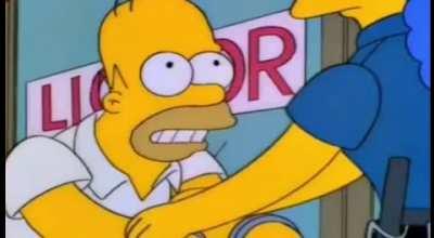 Homer being homer