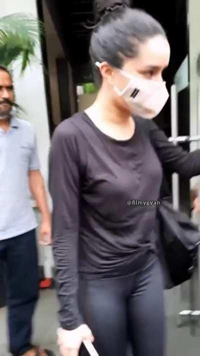 Shraddha Kapoor post workout look