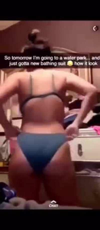 (Snapchat) Old swimsuit Story 🍒🍑🔥🔥