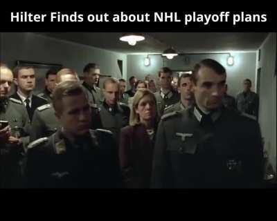 Hitler reacts to NHL's Playoff plans