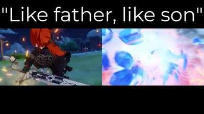 Like father, like son