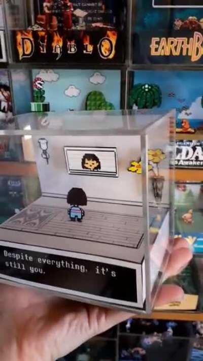 Undertale Cube Diorama