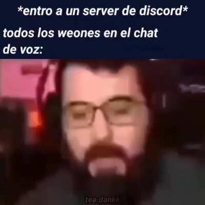 *Entro a un server de discord*