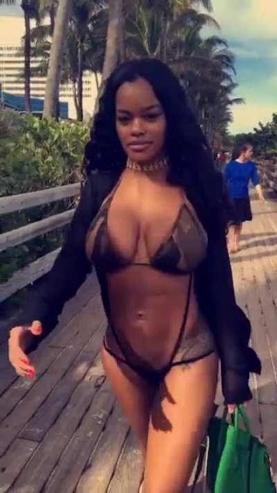 Teyana Taylor Being Awesome