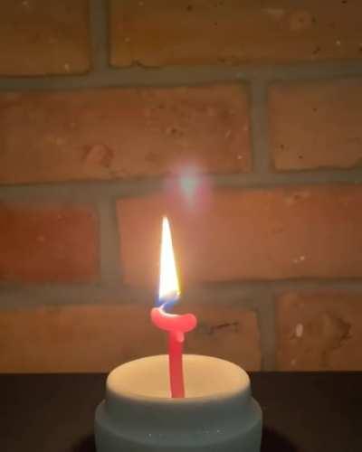 High speed candle burn