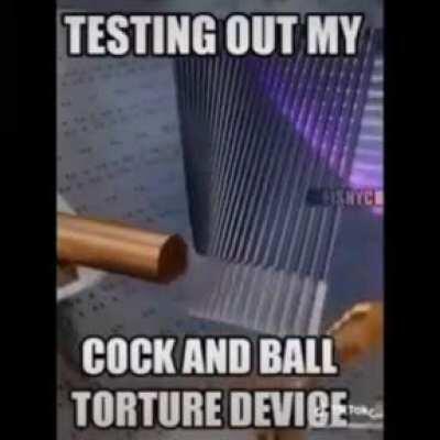 Cock A*d(And) Ball Torture 😱