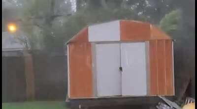 Tuff Shed in a Windstorm