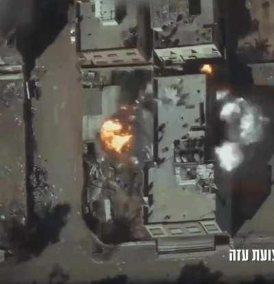 IDF Airstrike in Gaza - Slow Motion Impact - [Original Content]