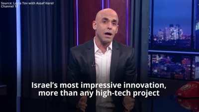 Israeli nightshow host's final monologue to his audience: Wake up and smell the Apartheid