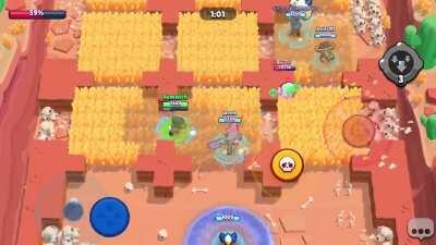 Crow’s Slowing Toxin gadget didn’t activate when I poisoned Jacky and pressed the gadget button. Please upvote, Supercell needs to see this.