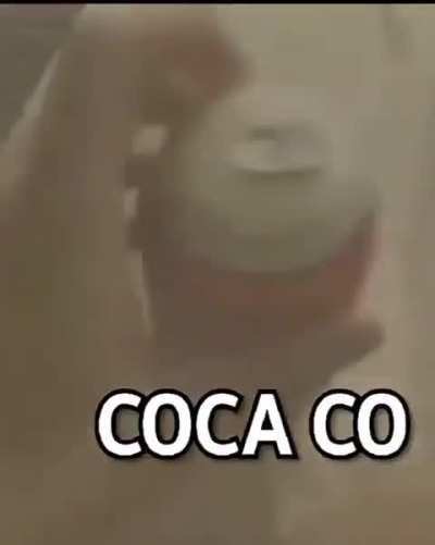 Now is your chance to COCA-COLA ESPUMA