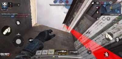 A way to clear B from A spawn on Crossfire with a Molotov