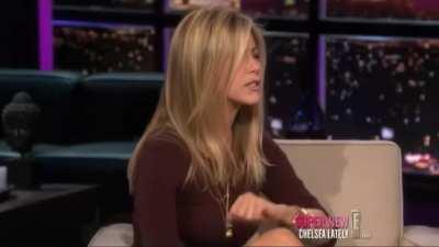 Jennifer Aniston Kicks a Man in the Balls in a Commercial for SmartWater (2011). Plus Her Discussing It During an Interview With Chelsea Handler. [Updated Post]