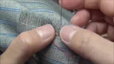 The art of Kaketsugi, or ‘invisible mending’ in Japanese, is a masterful cloth-repairing technique that mends a damaged cloth to precise perfection until you can’t even tell it was ever damaged.