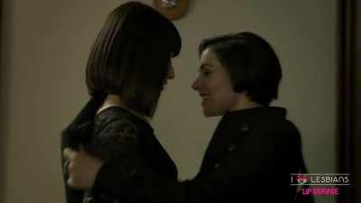 Lip Service: Neve McIntosh & Natasha O'Keeffe (s02e04 - Scene #3) *AI ENHANCED*