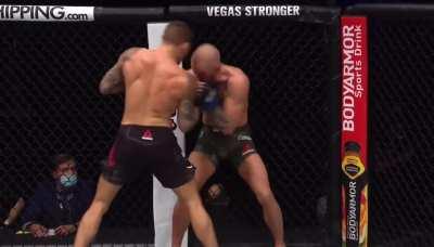 2 years ago today Dustin Poirier knocked out Conor McGregor