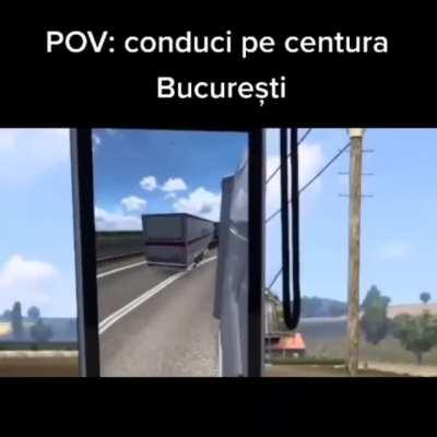 POV: Conduci pe centura București